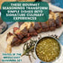 Set Pack GLP-1 Middle Eastern Seasonings Gourmet Gift | Tastes of The Middle East | Artisanal Spice Blends Six | Non