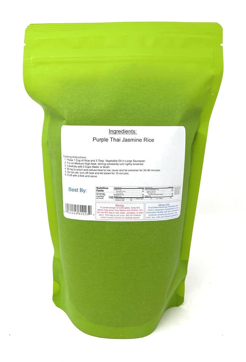 2 Imported Rice Black Thai Rice (Purple Sticky) - POUNDS
