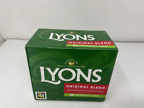 Lyons 80 Original Irish Tea. Bags