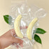 GCYYSIQS 2bags Bananas,60g/2.11oz/bag,Crispy,Freeze-Dried 3 4 Freeze Dried Fruit Snack,about to Whole Bananas/bag