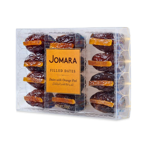 Jomara Dates with Zesty Orange Peel Filling