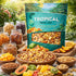 Generic 40 oz Tropical Trail Mix Nuts Dried Fruit Blend Snack Bag Almond Cashew Mango Pineapple Papaya Banana Chips