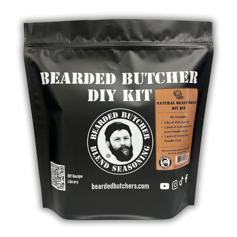Bearded Butchers Natural Cure Beast Brine DIY Kit All-Natural Curing Brine for