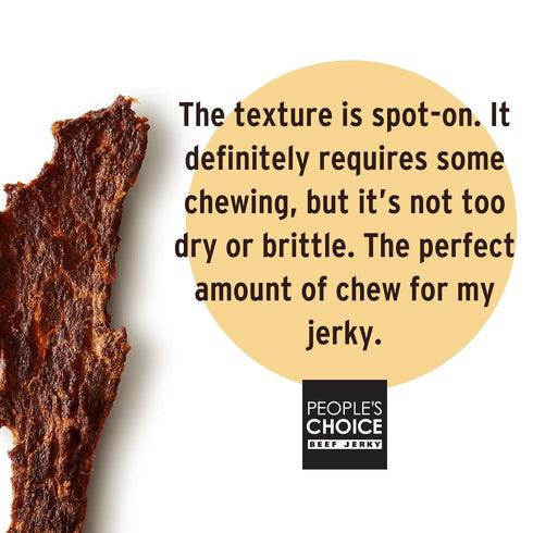 10g 1 (16 oz) Peoples Choice Beef Jerky Tasting Kitchen Nashville Hot Super Spicy Protein Made in USA Pound Bag