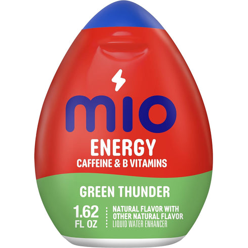 1.62 OZ, 6-Pack Mio Energy Liquid Water Enhancer, Green Thunder