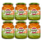 Hak Green Peas with Carrots in Glass Jar - Ready-to-Eat Mixed Vegetables with