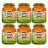 Hak Green Peas with Carrots in Glass Jar - Ready-to-Eat Mixed Vegetables with