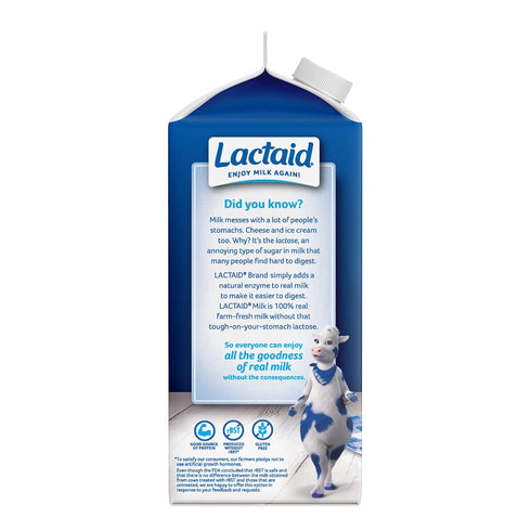 2% 64 oz (Pack 1) Lactaid Reduced Fat Milk, fl