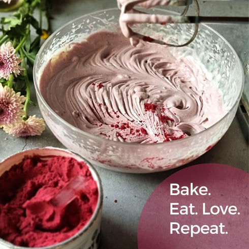 AKI BlackBerry Powder, Nutrient-Rich, Vitamin C, Sugar-Free, Vegan-Friendly for Baking, Flavoring, Smoothie, Yogurt,
