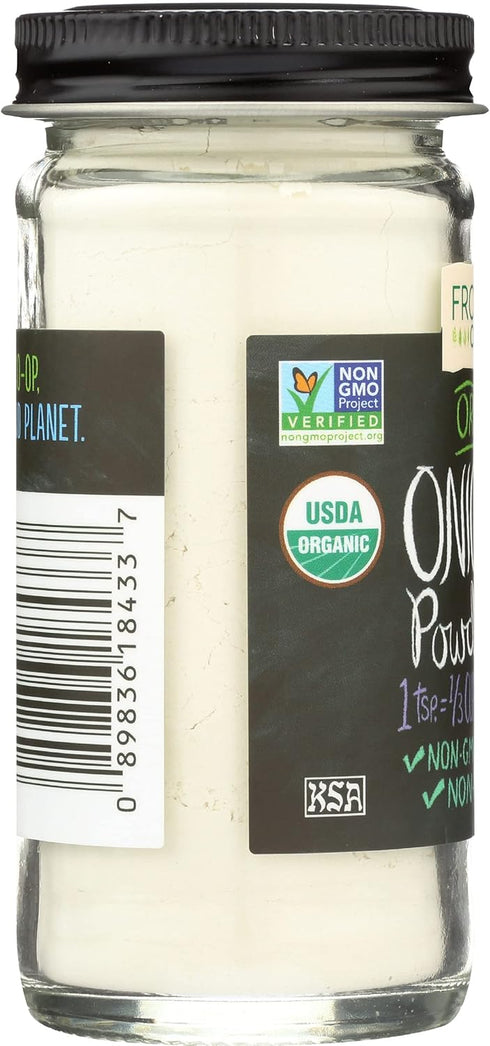 Frontier Herb Organic White Onion Powder, 2.1 oz