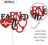 Halodete Earned It Cake Topper - Congrats Nurse Cake Decor - RN BSN - Medical Nursing School Graduation Party