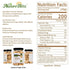 (3.5 OZ/Pack 1) Zorrer Premium Peeled Walnuts Halves, Skinless Raw Walnuts Texture, Sweet, Crisp, No Salt Added