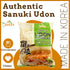APEXY 3 21.15oz Japanese Style Fresh Udon Noodles, Authentic Sanuki Jumbo Chewy Noodles, Quick & Easy Meal Solution