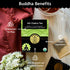4th 18 (Pack 1) Buddha Teas - Chakra Tea - Organic Herbal Tea - For Balance, Love & Forgiveness - With Hawthorn Berry