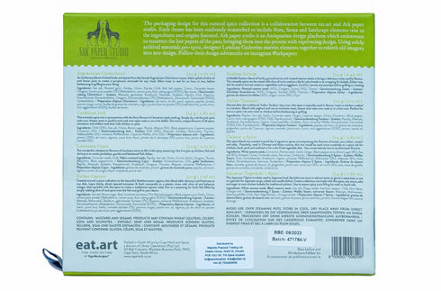 8-Pack Set eat.art Spice Route | Superb Collection of Iconic and Exotic Spice Blends from Around the Globe | Gift