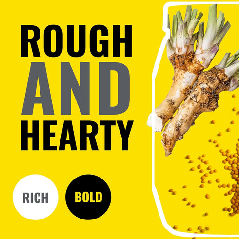 Country 9 oz, Kosciusko, Coarse Grain Style Mustard, Hearty Horseradish Flavor