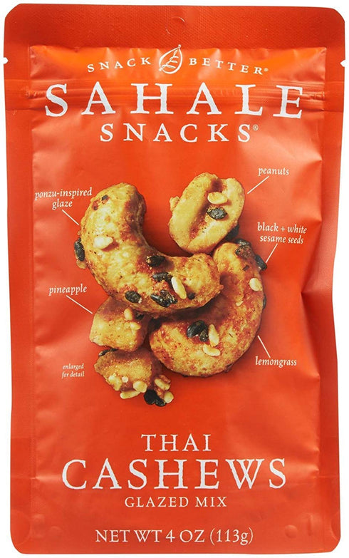 Sahale Snacks Thai Cashews Glazed Mix, 4 Ounce