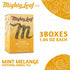 15-Count 1.32 Oz (Pack 3) Mighty Leaf Organic Tea, Mint Melange, Whole Leaf Pouches