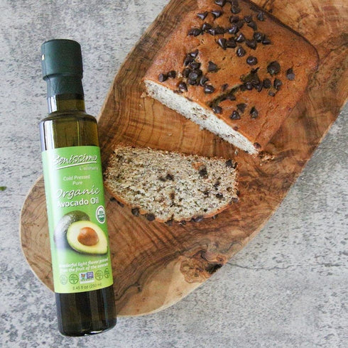 Benissimo 100% Pure Organic Avocado Oil, Cold Pressed, Non-GMO Cooking Oil, Allergen Free - 8.45 Fl Oz