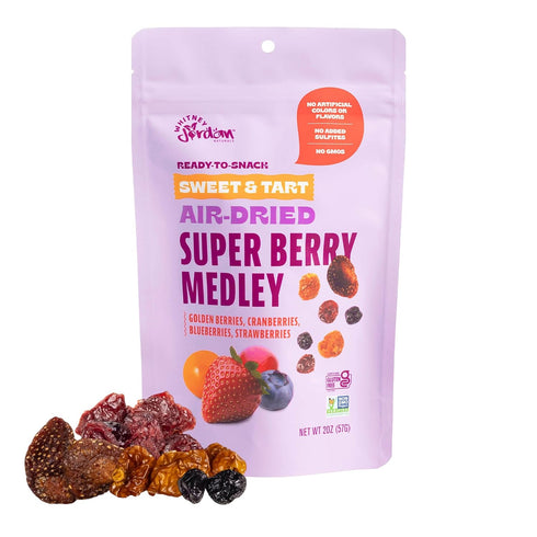 Whitney Jordan Naturals Air-Dried Super Berry Medley 2 Oz, Pack of 10