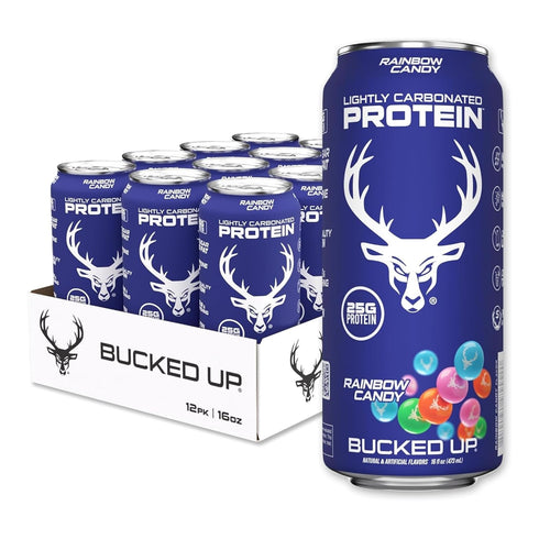 Bucked Up Lightly Carbonated Protein Soda | 25g Whey Isolate - Zero