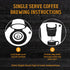 100% 36 Count Yellowstone Bunkhouse Medium Roast Coffee, Single Serve Recyclable Pods/Cups, Arabica Beans