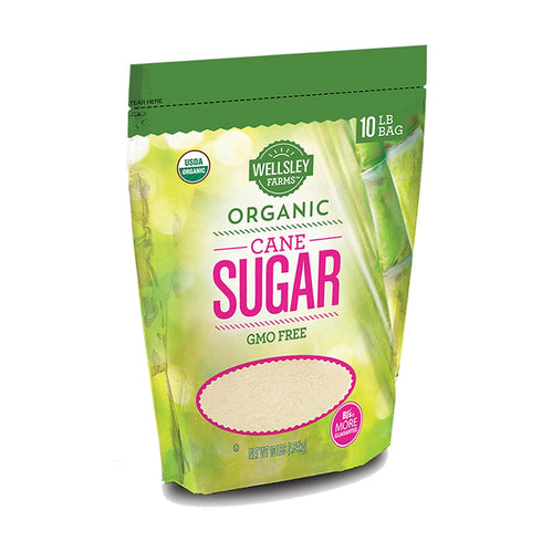 Wellsley Farms 10 lbs. Organic Cane Sugar Gluten-free