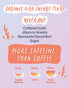 (155 20 Packaging High Caffeine Iced Tea mg) - Kubo Tea: Organic Peach Mango Black Tea Bags for Clean Energy & Focus |