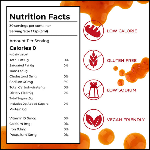 150 mL GaiGan - Tom Yum Hot Sauce/Soup Mix, Low-Calorie Thai Chili Hot Sauce Dip & Glaze, All Natural Gluten Free Vegan