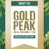 18.5 oz (12 Pack Gold Peak Sweetened Black Iced Tea Drink, fl Bottles)