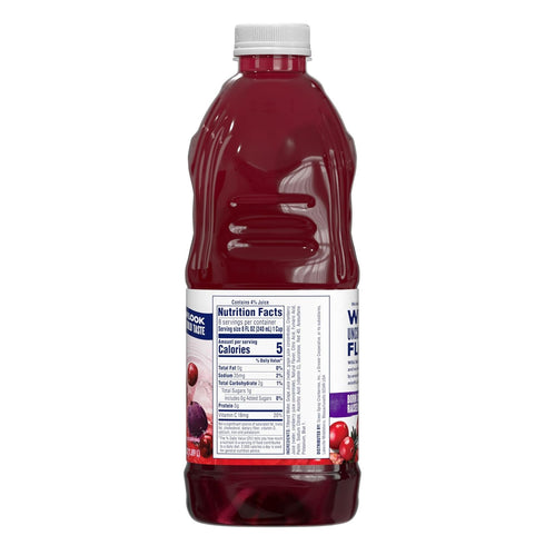 64 Oz (Pack 8) Ocean Spray Diet Cran-Grape Cranberry Grape Juice Drink, Fl Bottle