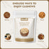 7oz (200g) AEJESOP Organic Unsalted Cashew, Raw Cashews Whole