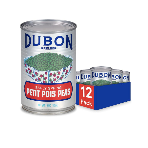 BUSH'S BEST 15 oz Canned Dubon Petit Pois Green Peas, Source of