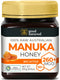 Raw Manuka Honey MGO 260+ /10+ - 8.8oz (250g) Medicinal Strength -