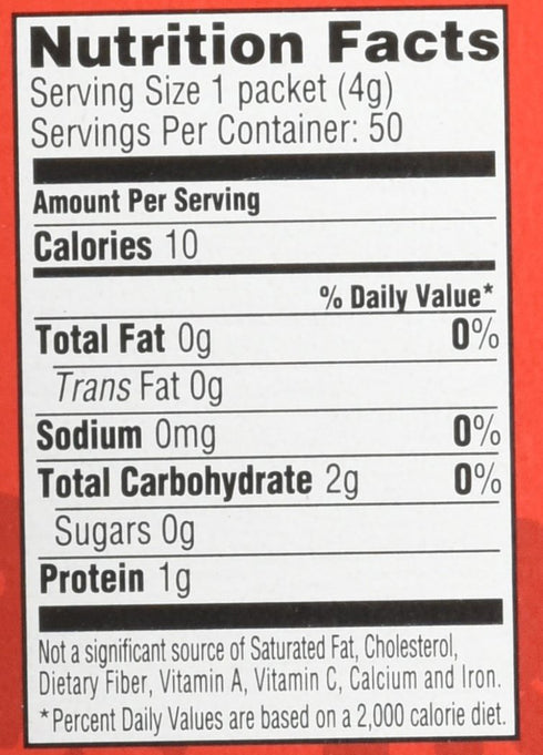 Herb-ox 50 Packets Hormel Herb Ox Beef Bouillon Sodium Free