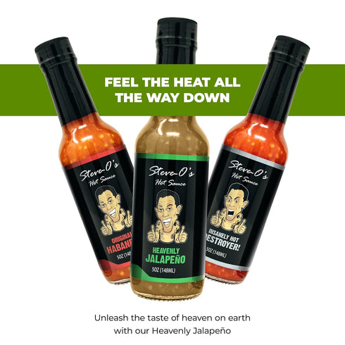 Steve-O's Hot Sauce - Heavenly Jalapeño Hot Sauce, 5 fl oz
