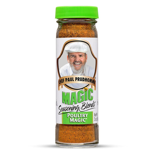 Chef Paul Magic Seasonings Blends Poultry Magic Seasoning | MSG-Free Chicken Seasoning