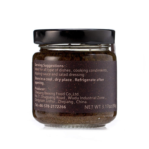 VIGOROUS MOUNTAINS Black Truffle Paste, 3.17 oz Vegan Pesto Pasta Sauce