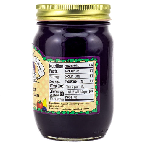 18oz (Pack 2) Amish Wedding Seedless Blackberry Jam