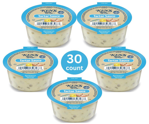 Arthur Nicolas 30 Count Packs Tartar Sauce Cups | | Single Serve Portion | Seafood Dipping Sauce | Individual To Go