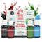 Chefmaster - Holiday Colors Liqua-Gel Food Coloring Kit - Water-Based Food Coloring
