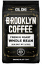 BROOKLYN COFFEE Whole Bean, French Dark Roast (2lb) Silky Smooth, Bold, Balanced