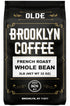 BROOKLYN COFFEE Whole Bean, French Dark Roast (2lb) Silky Smooth, Bold, Balanced