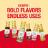 8 oz KEWPIE Creamy Caesar Dressing & Sauce, Savory Garlic & Pepper Flavor, Perfect for Salads, Wraps, Dips & Marinades
