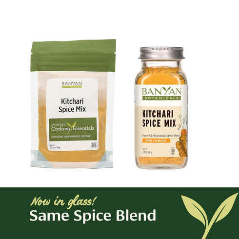 Banyan Botanicals Kitchari Spice Mix - Ayurvedic Blend with Organic Herbs & Spices - 2.8 oz