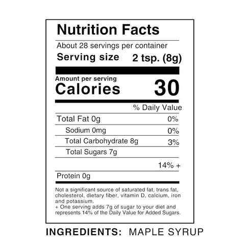 8oz Vermont Pure Organic Coarse Maple Sugar Chunks, Product of USA, from Middle Maples Farm, resealable pouch, Use as