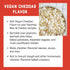1.5lb (24oz) 100% Judees Vegan Cheddar Flavor Powder - Non-GMO, Vegan, Gluten-Free & Nut-Free - Great Dairy Cheese