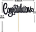 Congratulations Cake Topper, Congrats Grad Graduate Decorations for 2025 Graduation/Wedding/Birthday