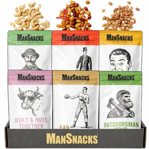 Nuts Gift Basket for Men | 6 Delicious Flavors of Gourmet Nuts