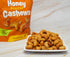 Platinum 11 oz Packs - Honey Roasted Cashews Resealable Pouch | Flavored Cashew Nuts | Sweet Roasted & Tasty Gourmet